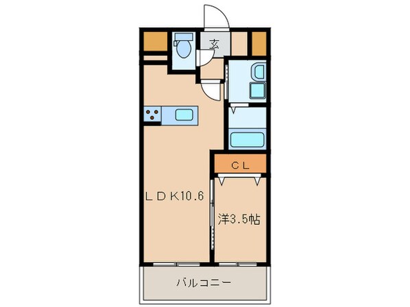 カーサ・デル・ソーレの物件間取画像